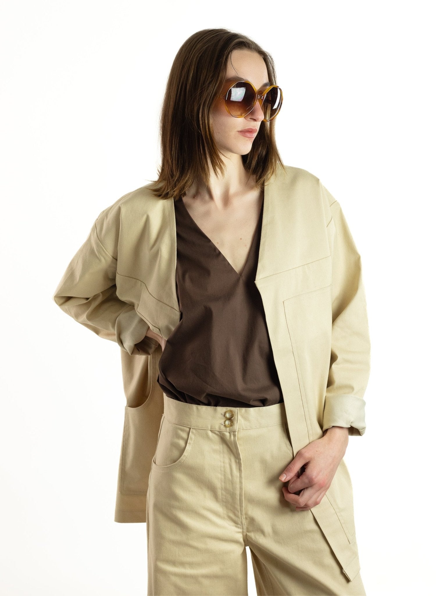 Carpenter Jacket - Ivory - Meg