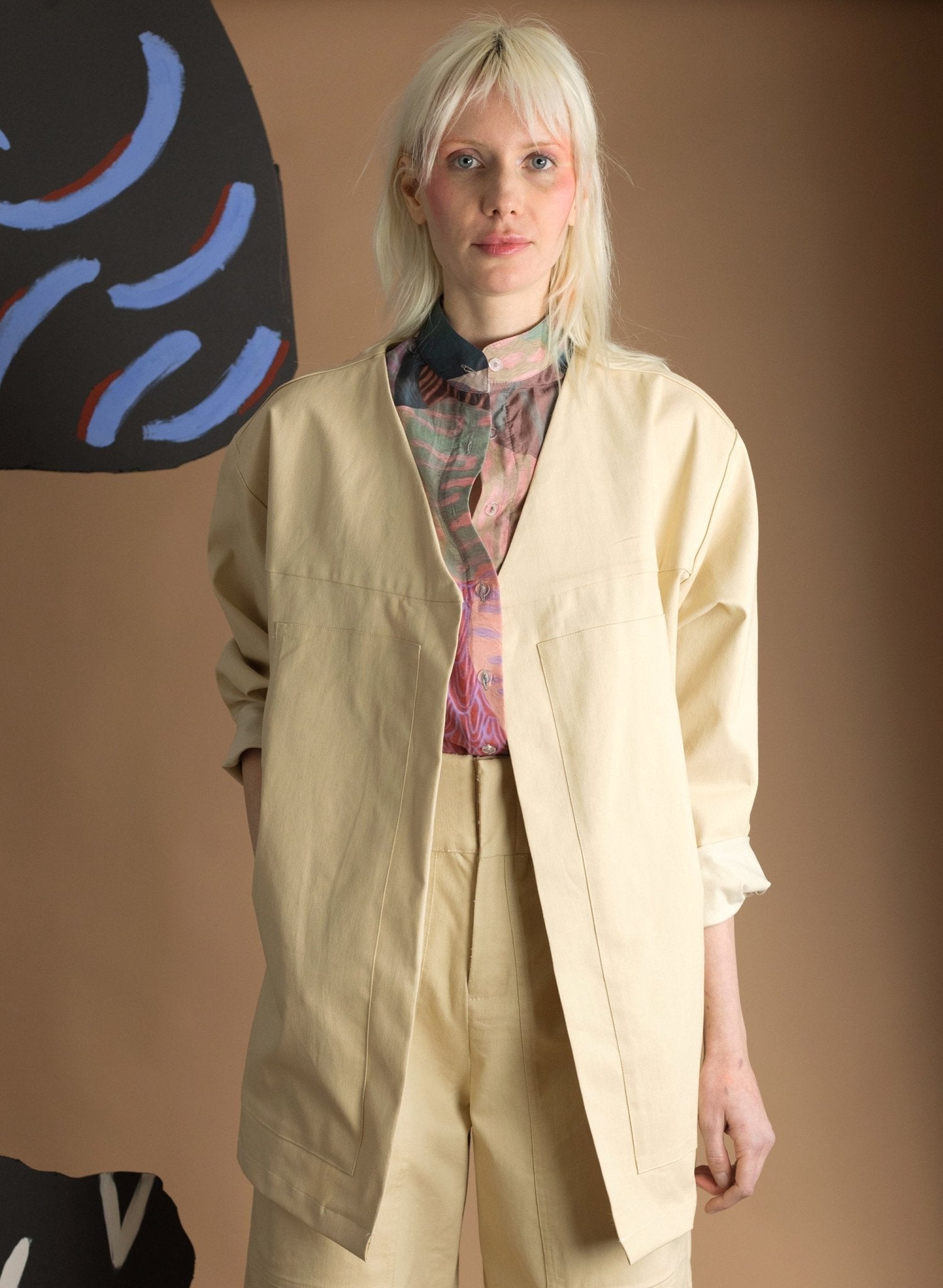 Carpenter Jacket - Ivory - Meg - Made in Canada