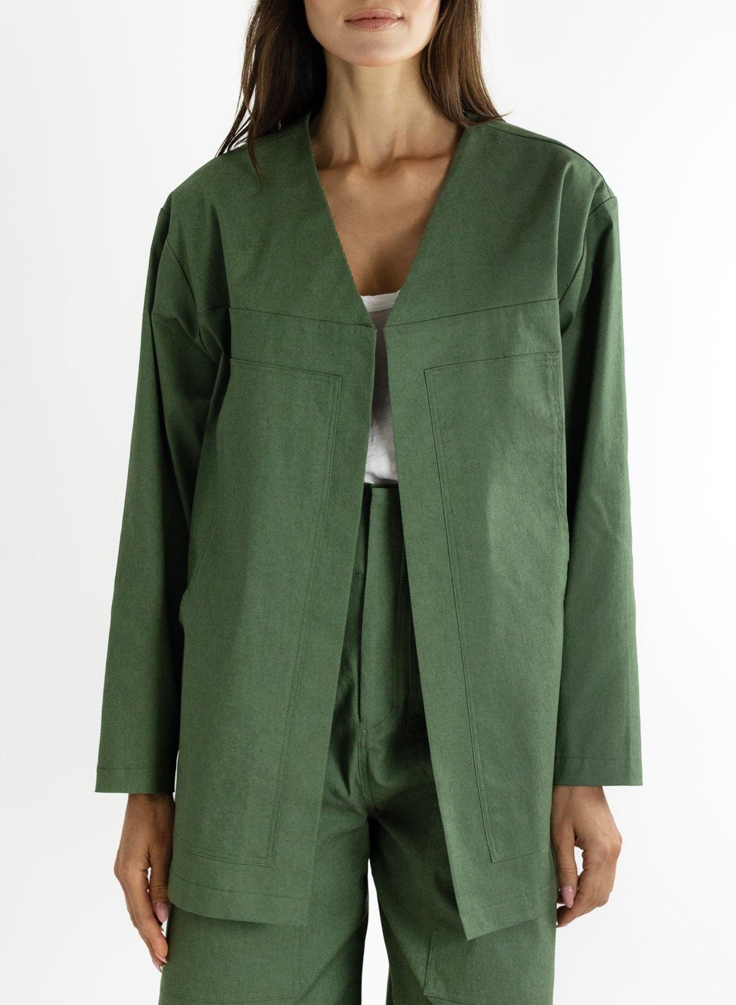Carpenter Jacket - Sage - Meg