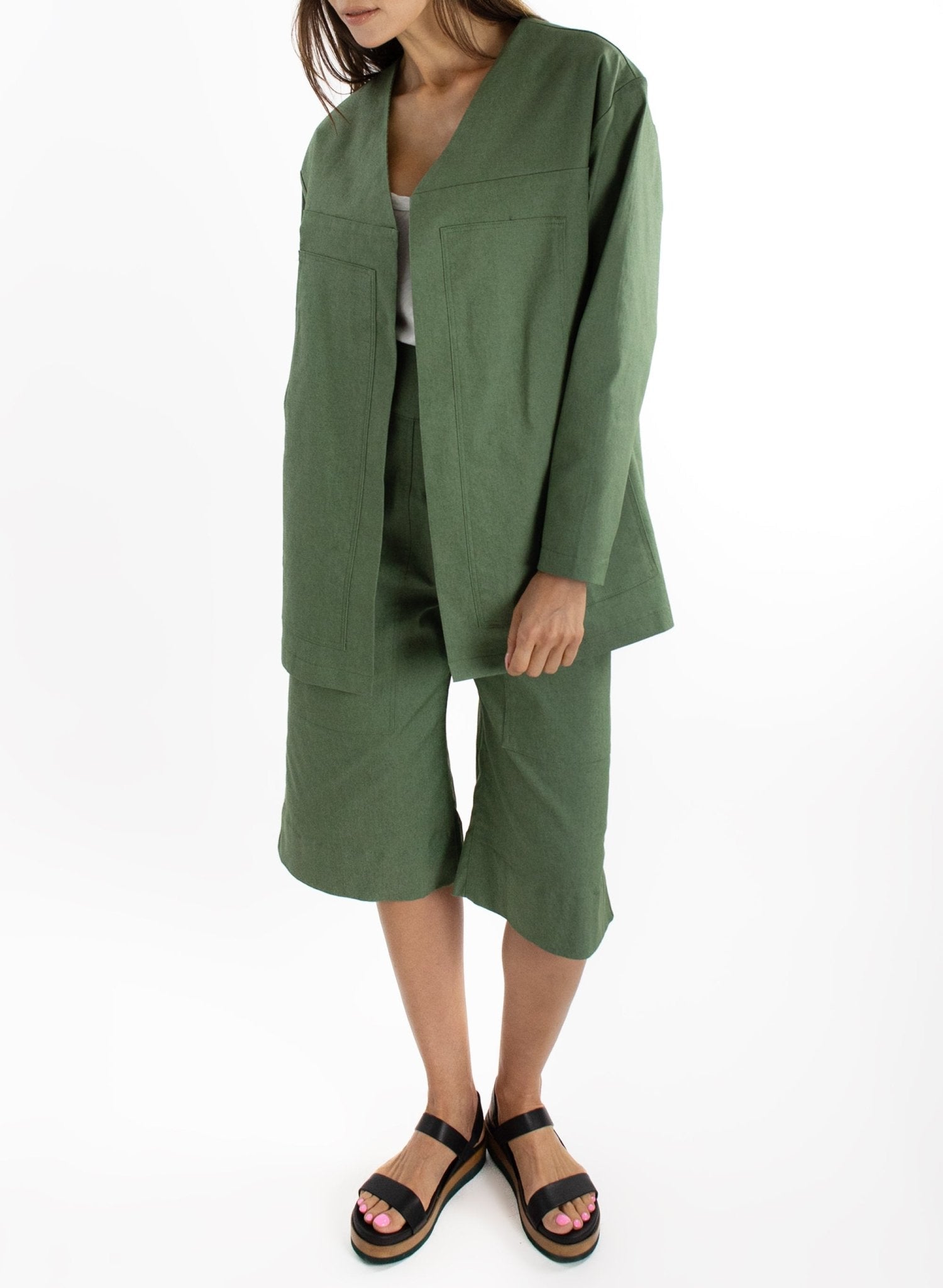 Carpenter Jacket - Sage - Meg