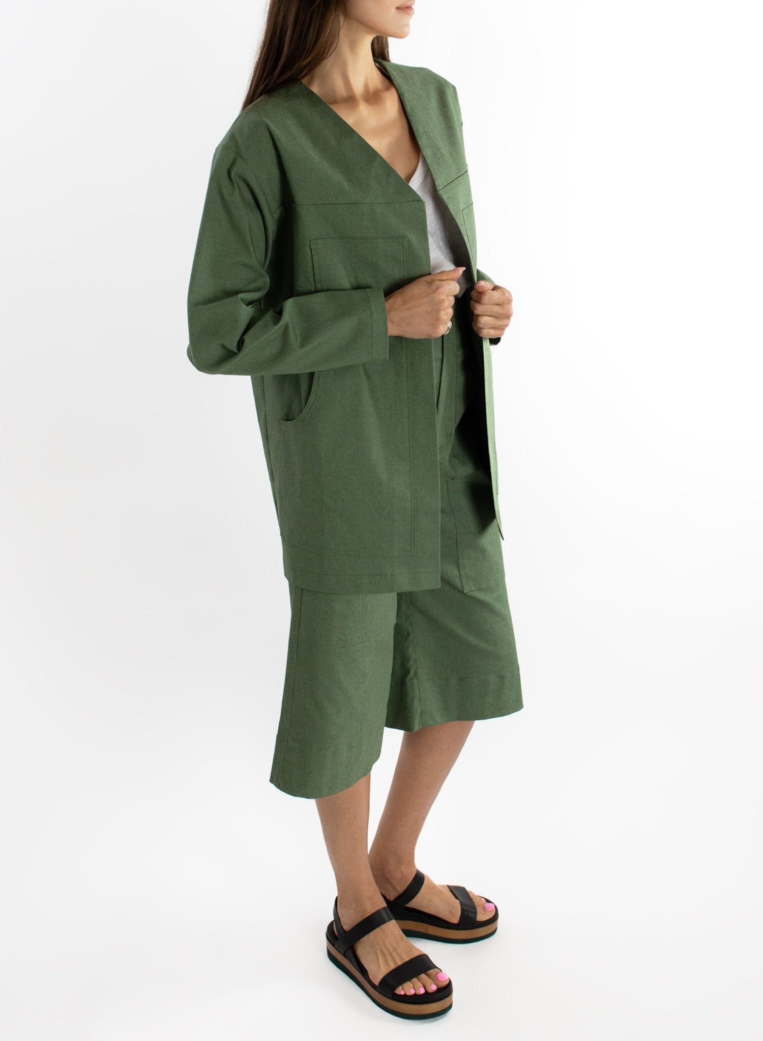 Carpenter Jacket - Sage - Meg