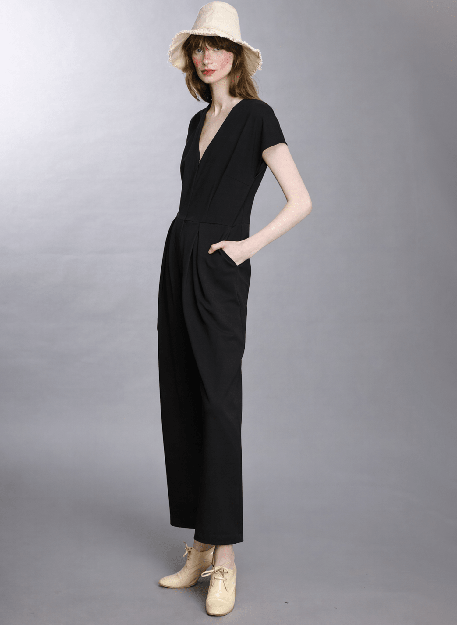 Chloe Jumpsuit - Black (PRE - ORDER) - Meg