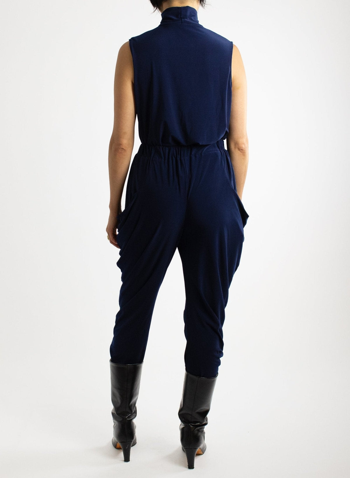 Circle Pant - Navy - Meg - Made in Canada