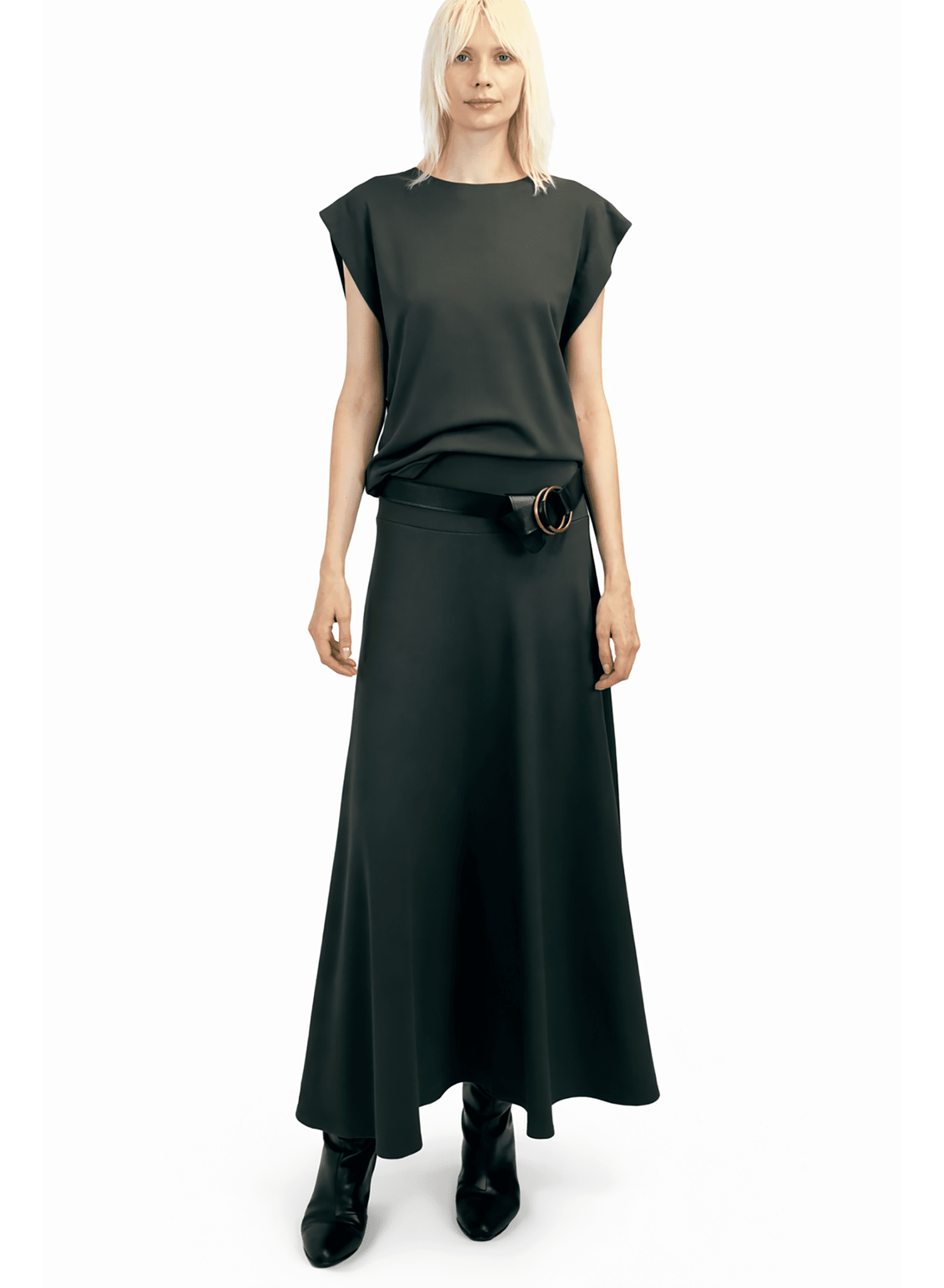 Circle Skirt - Olive - Meg