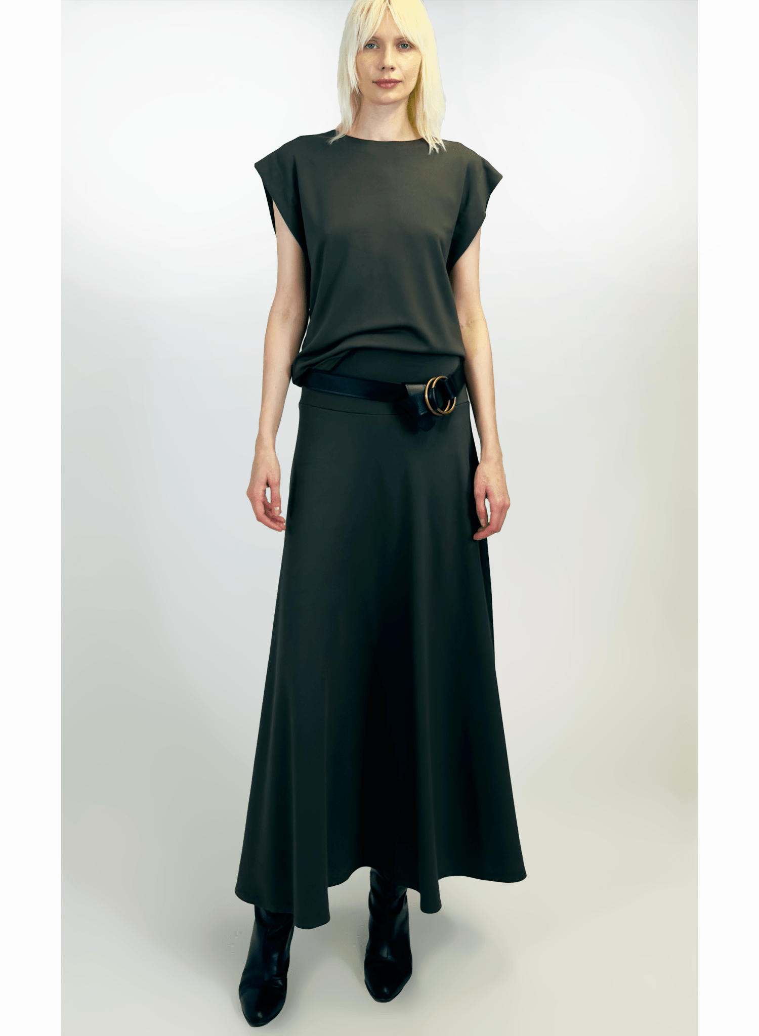 Circle Skirt - Olive - Meg