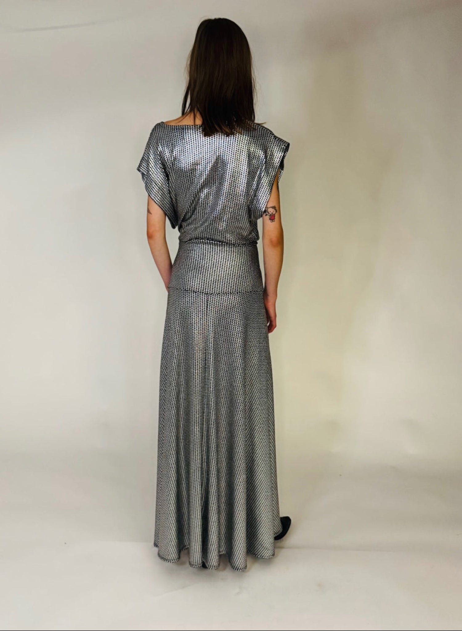 Circle Skirt - Silver - Meg