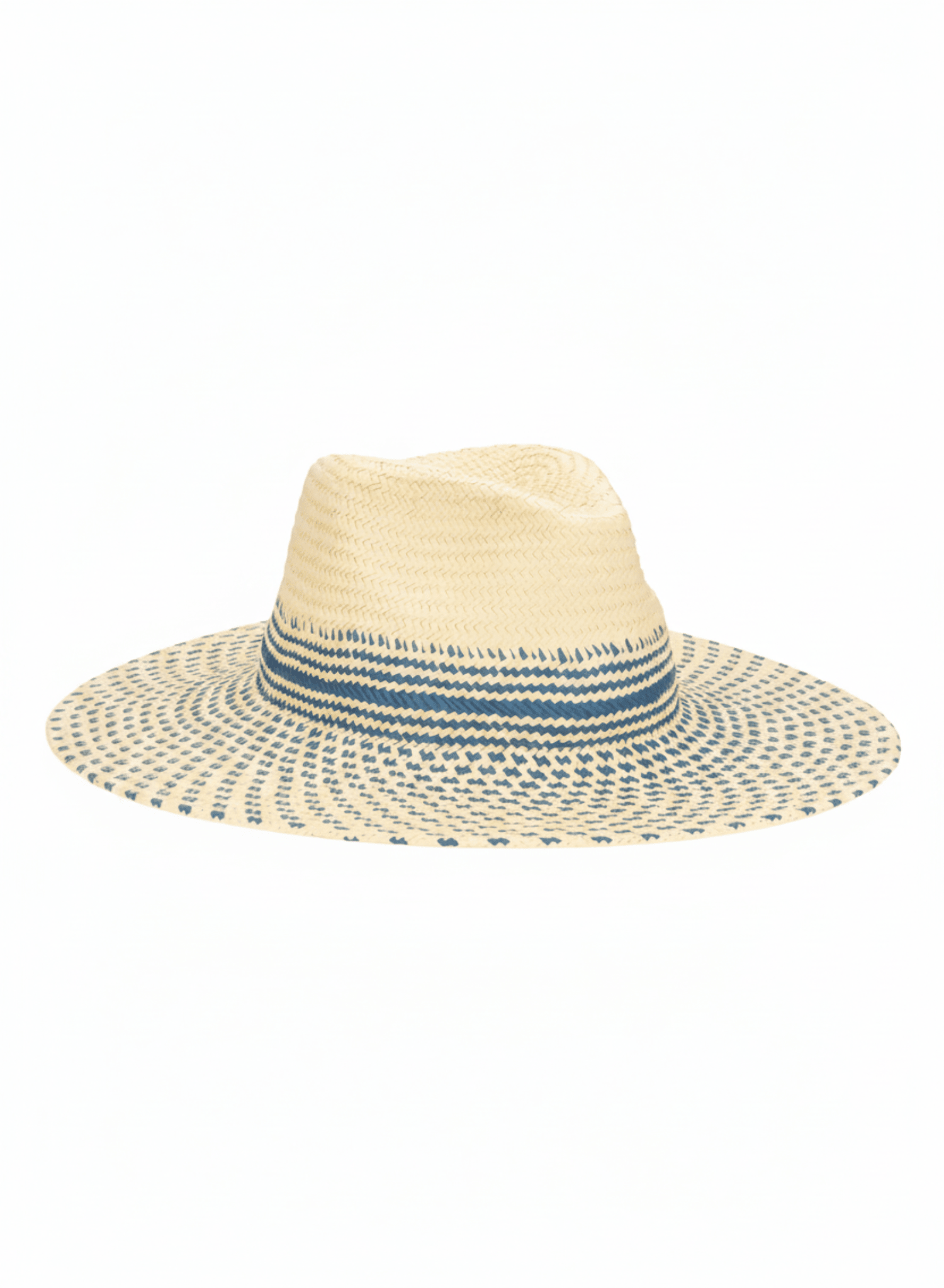 Dani - Wide Brim Fedora - Blue - Meg