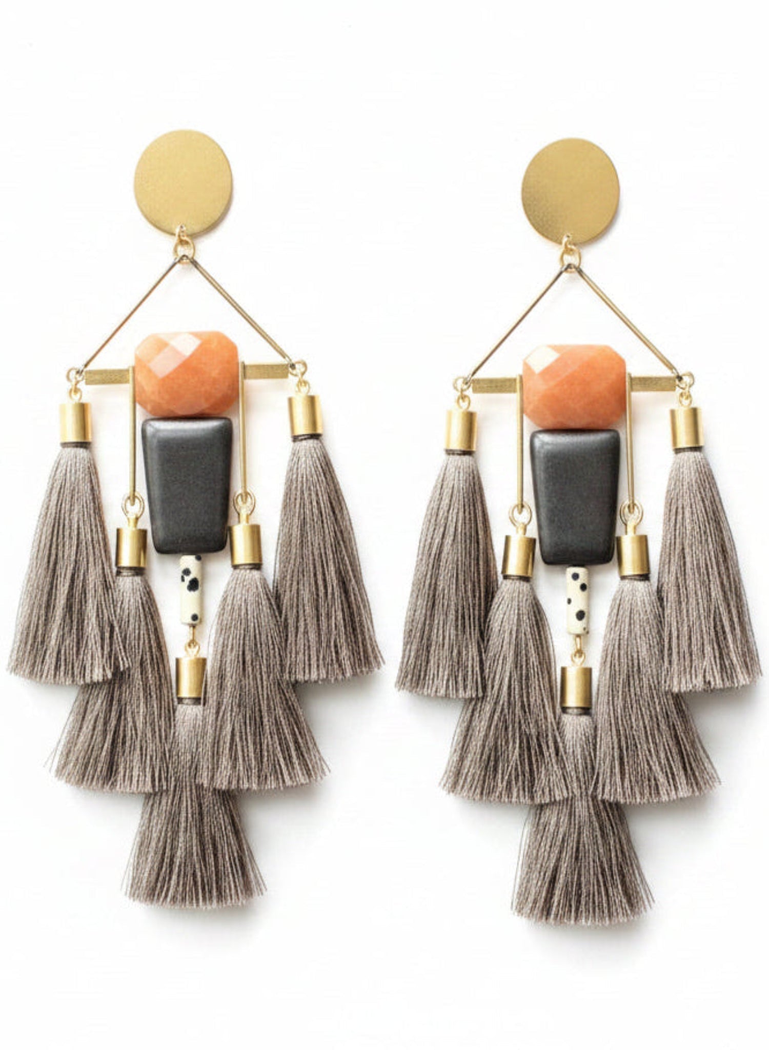 David Aubrey - Tassel Earrings - Meg