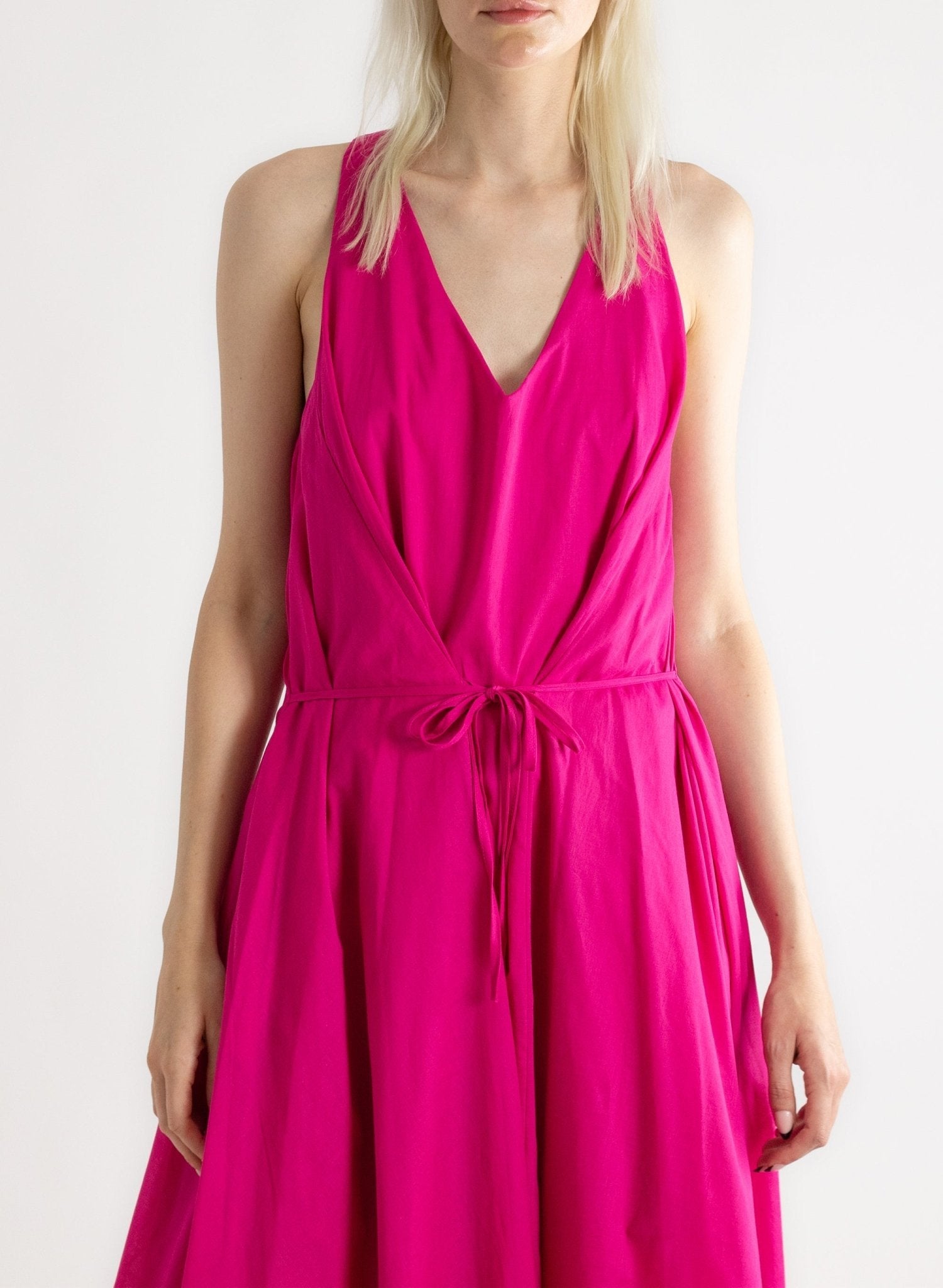 Downtown Tank Dress - Fuchsia - Meg - Made in NYC