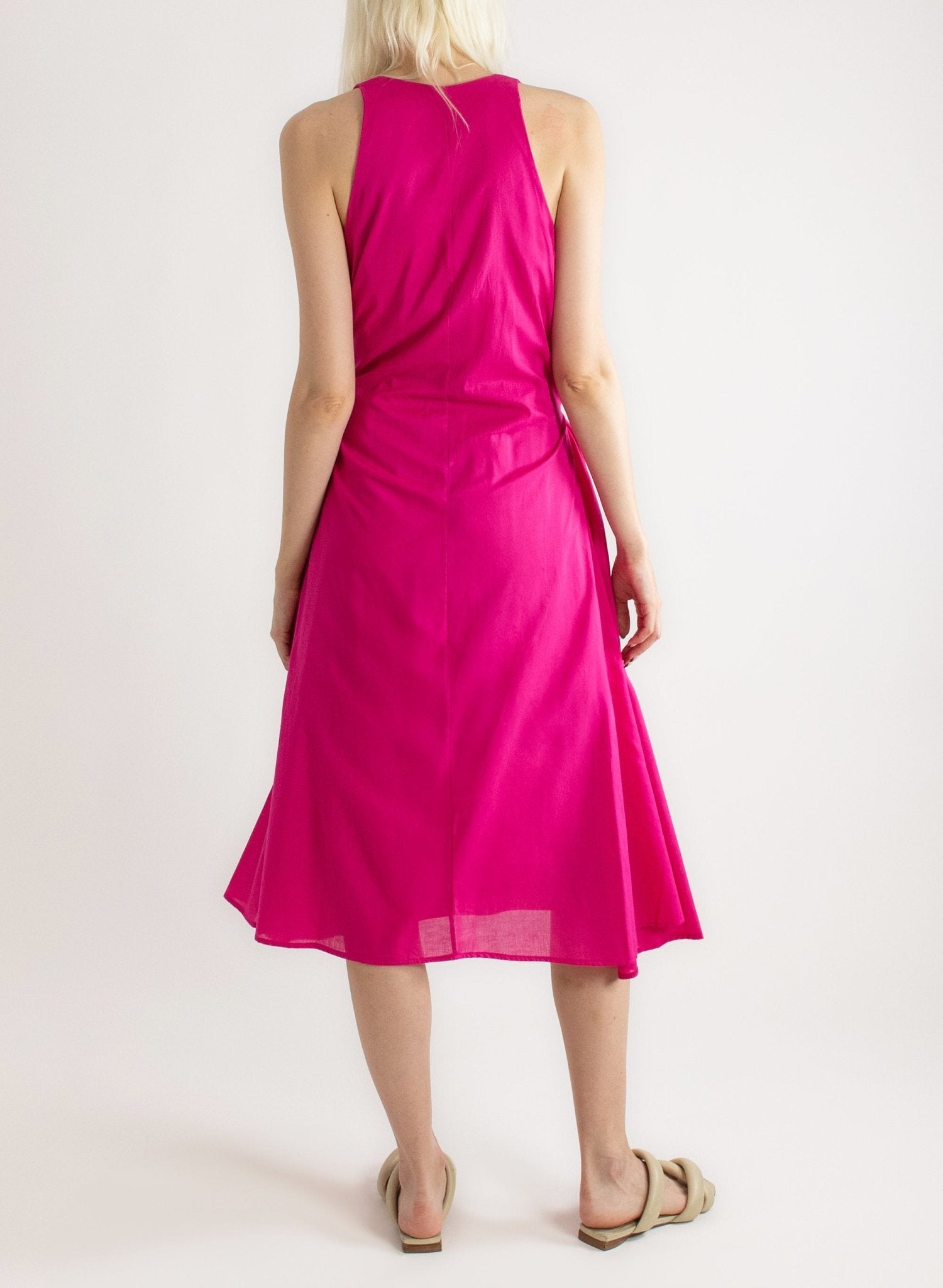 Downtown Tank Dress - Fuchsia - Meg - Made in NYC