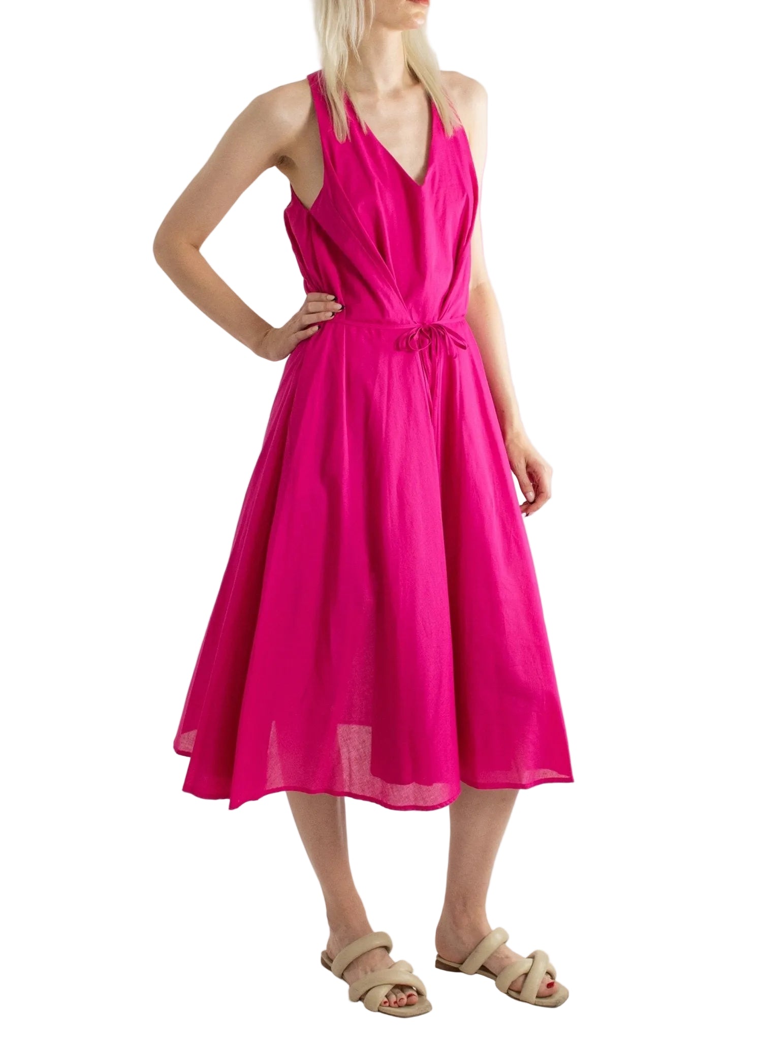 Downtown Tank Dress - Fuchsia - Meg - Made in NYC