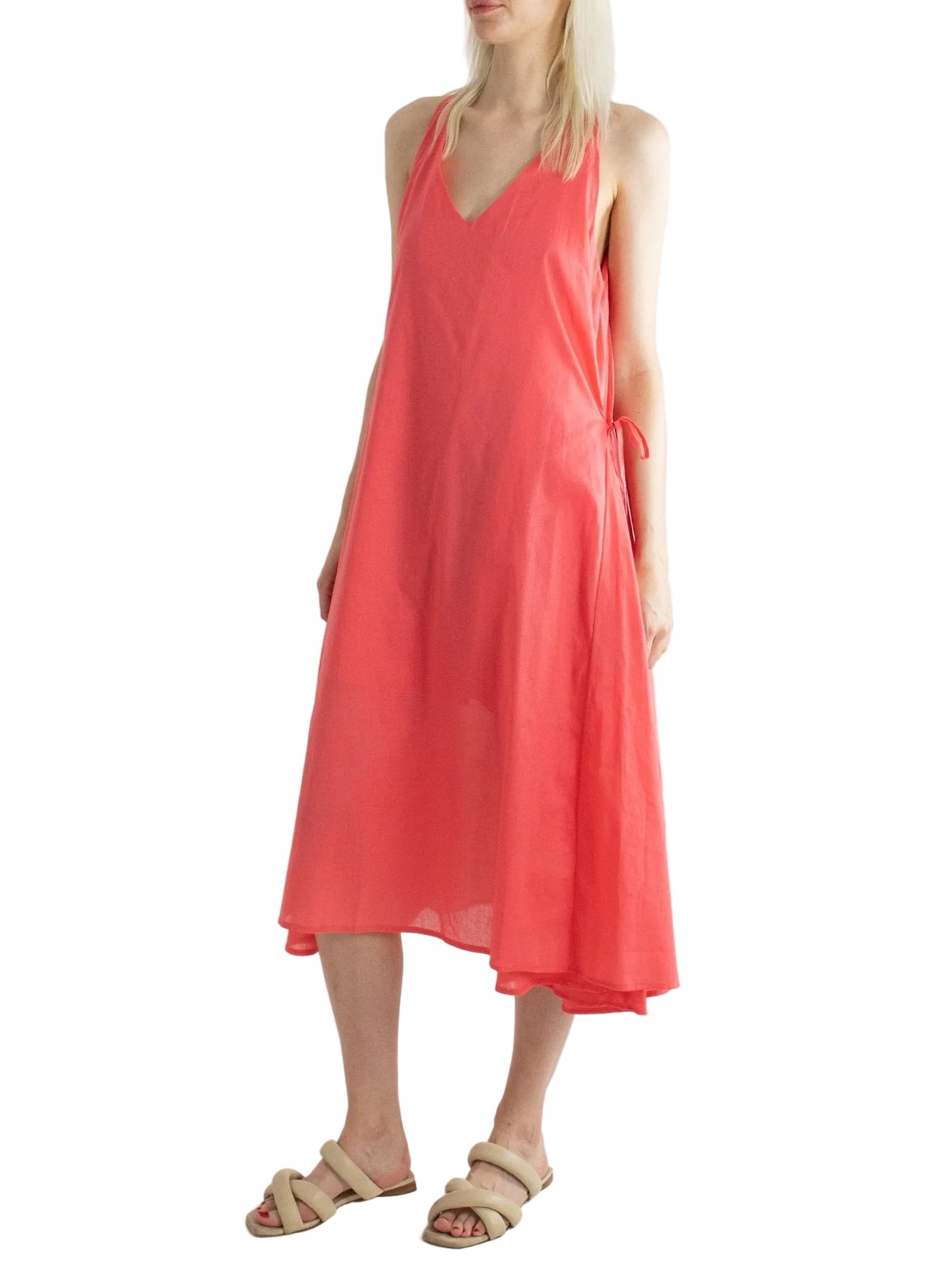 Downtown Tank Dress - Strawberry - Meg - Made in NYC