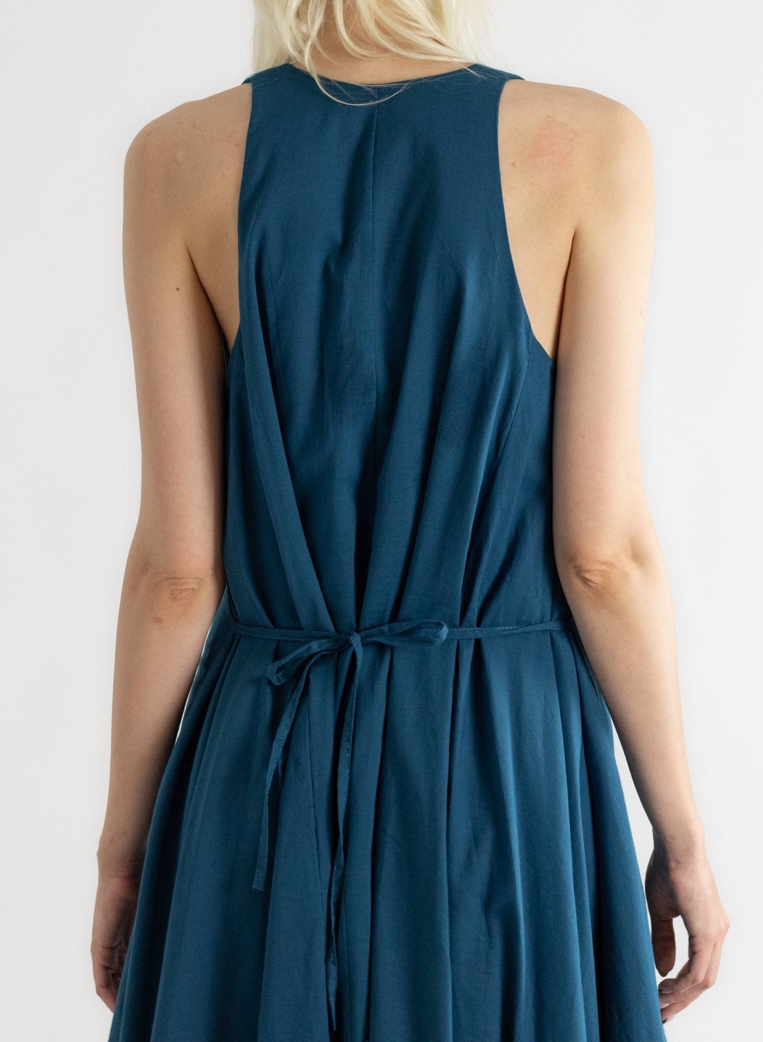 Downtown Tank Dress - Teal - Meg - Made in NYC