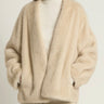 Fur Jacket - Beige - Meg