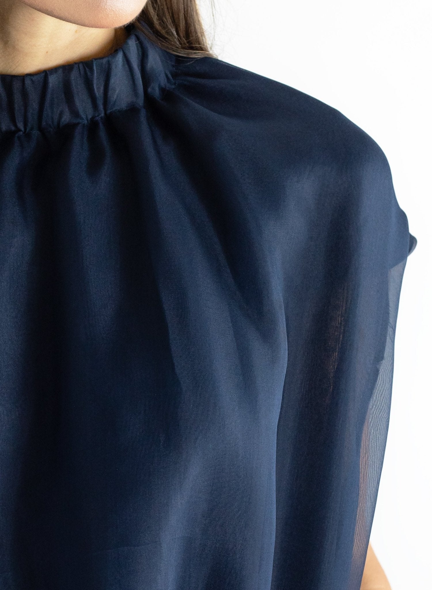 Glamour Shift Dress - Navy - Meg