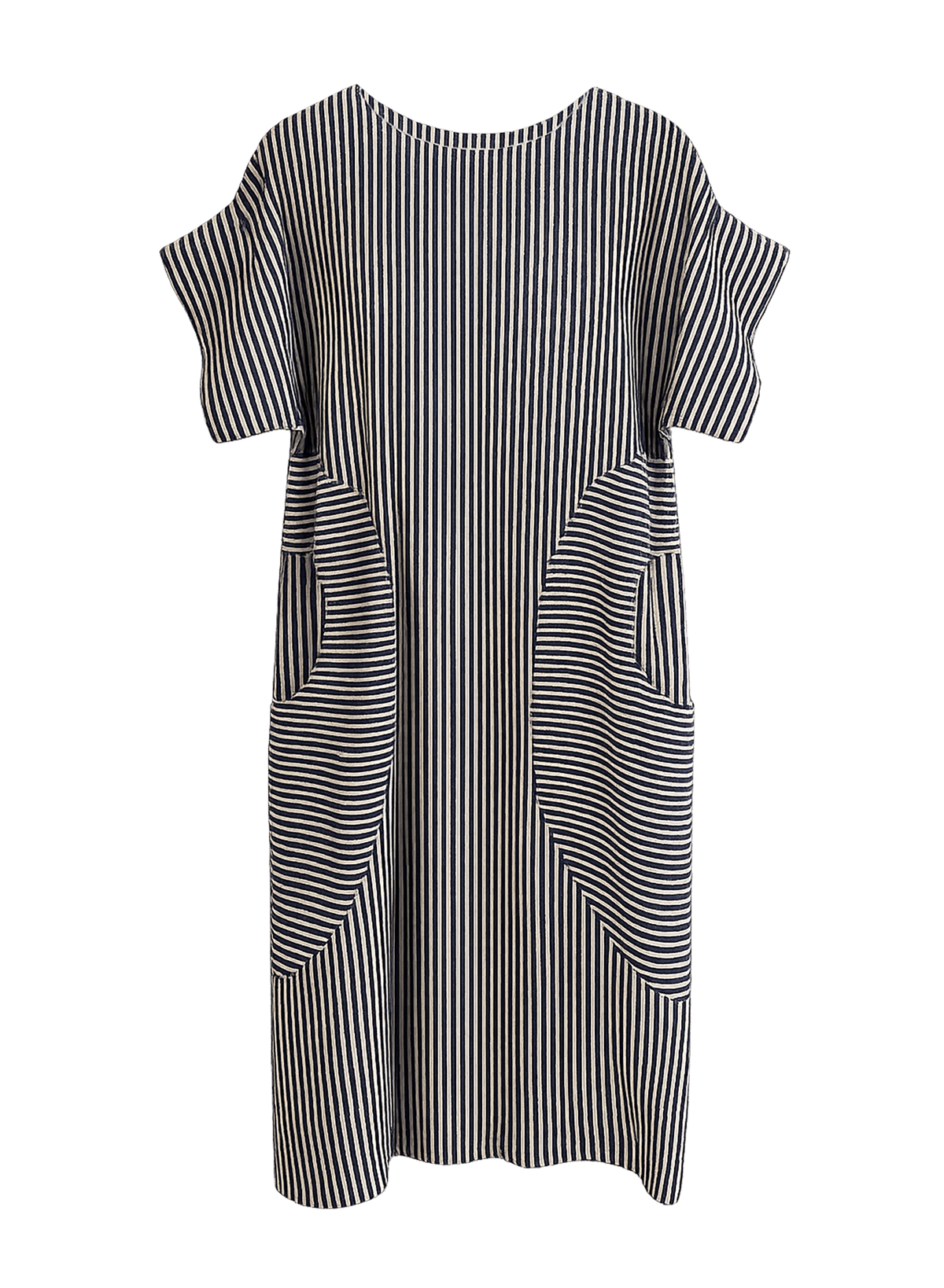 Heidi Dress - Black Stripe - Meg