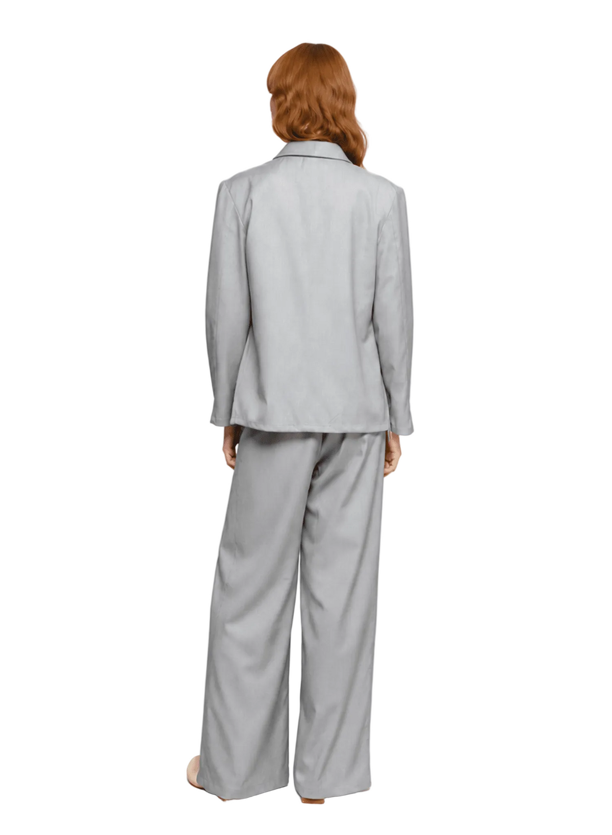 Invert Pleat Pant - Dove - Meg