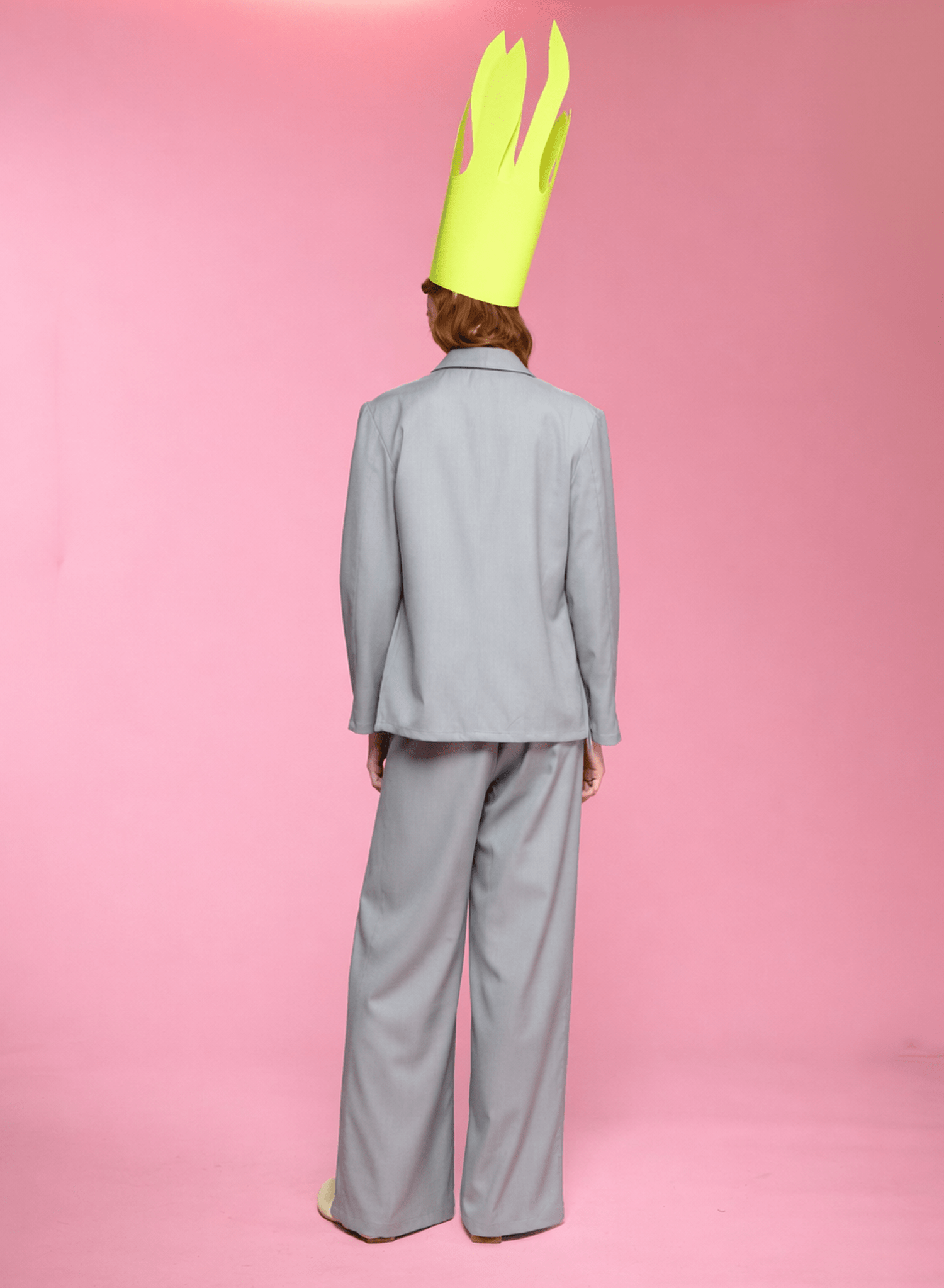 Invert Pleat Pant - Dove (PRE - ORDER) - Meg