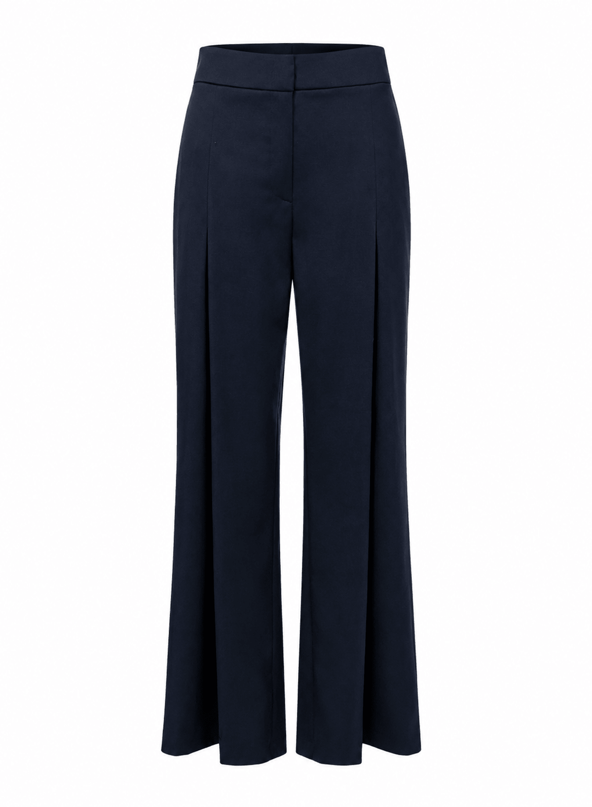Invert Pleat Pant - Indigo - Meg