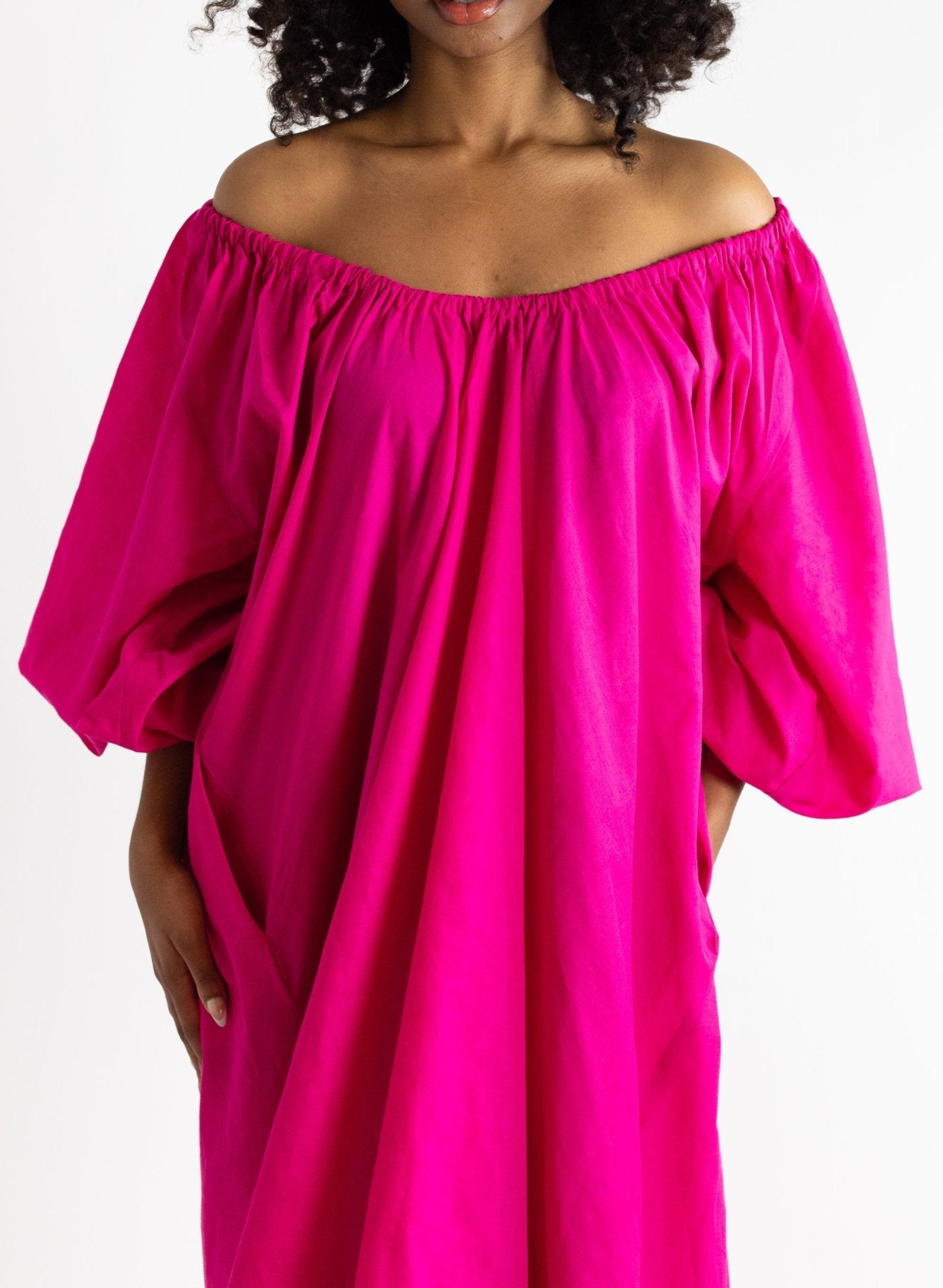 It Dress 2.0 - Fuchsia - Meg - Made in NYC