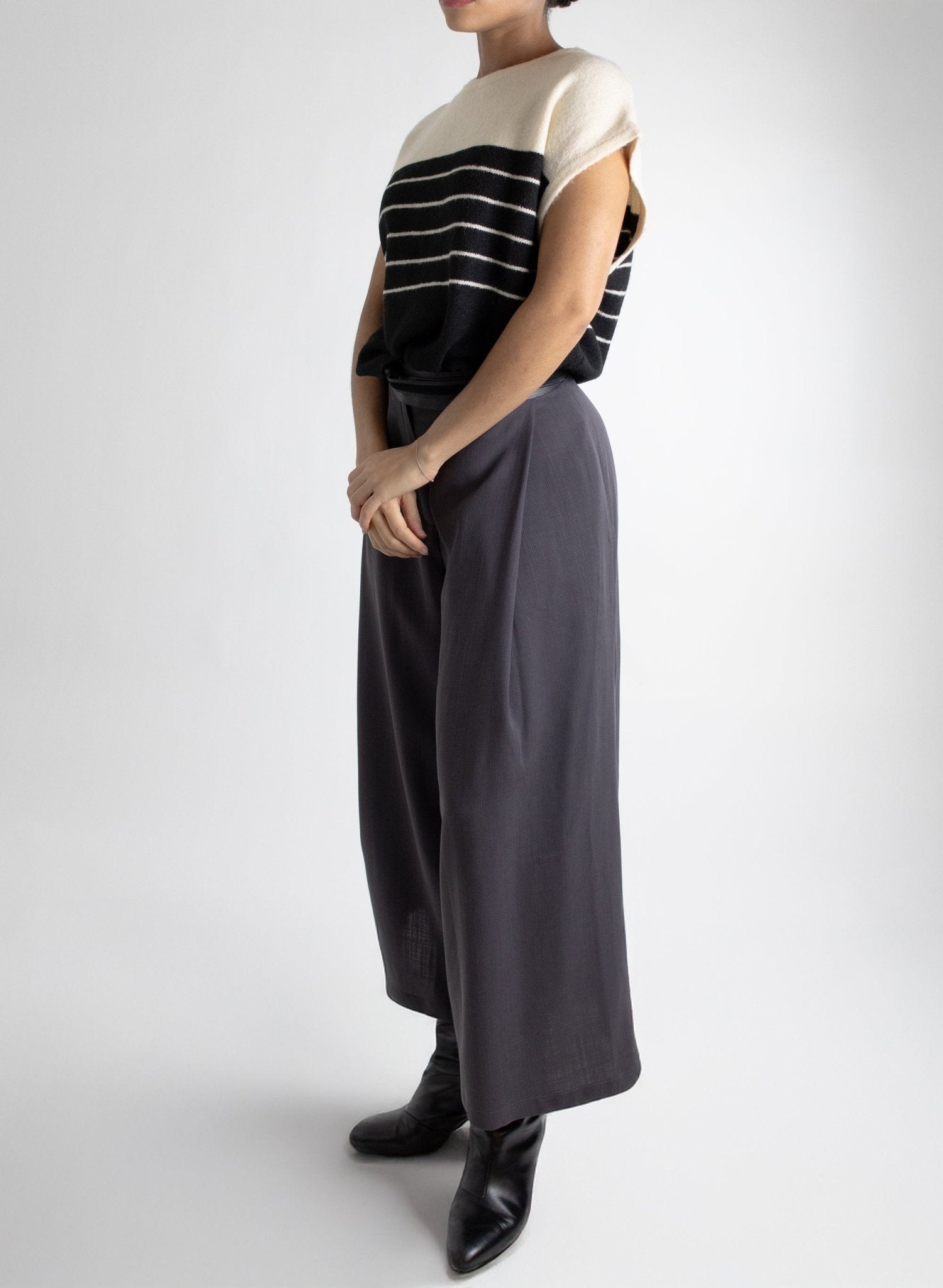 Izy Culotte - Graphite - Meg - Made in Canada