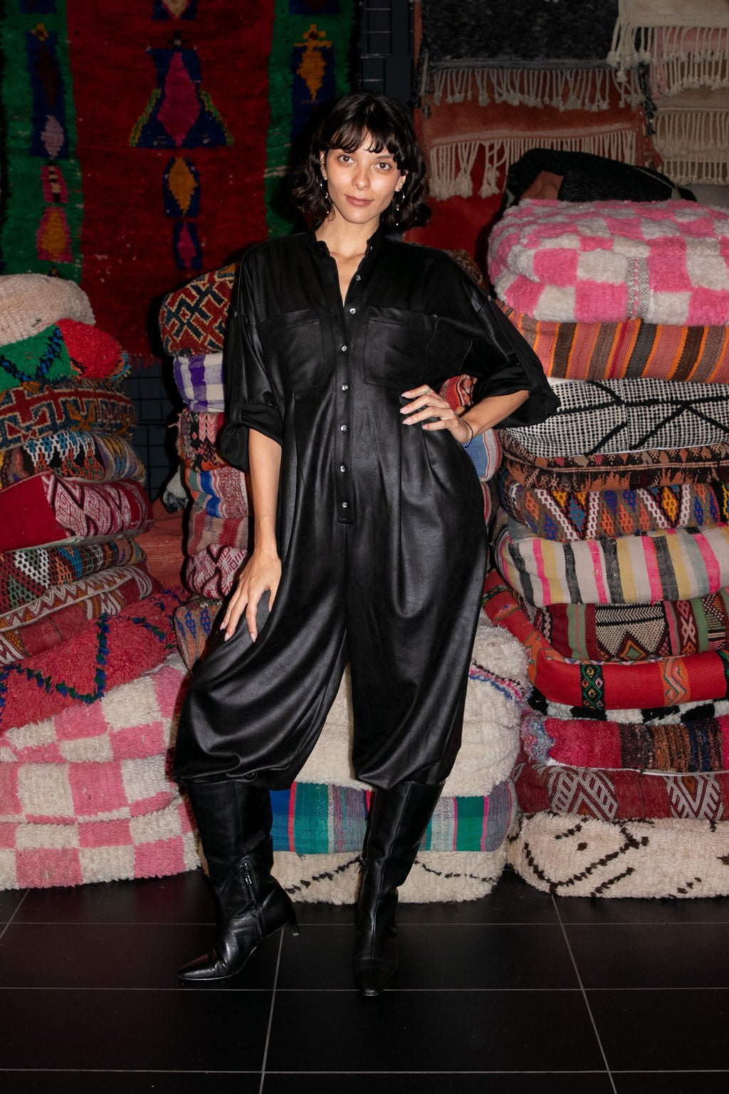 Jay's Jumpsuit - Black Dixie (Pre - Order) - Meg