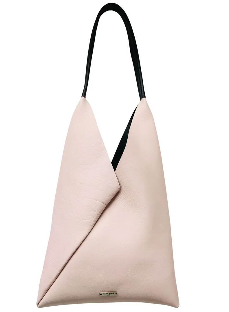 Katerina NYC - Bento Leather Bag - Blush - Meg Canada