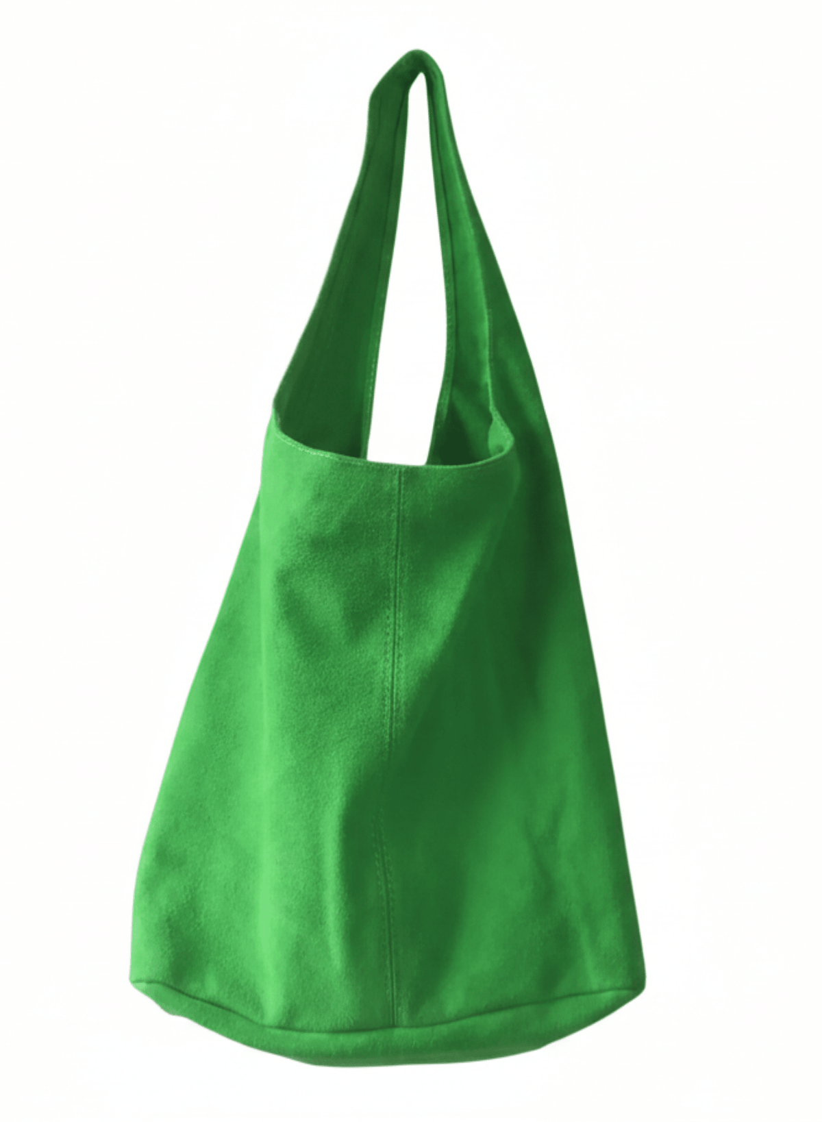 Katerina NYC - Suede Boho Bag - Kelly Green