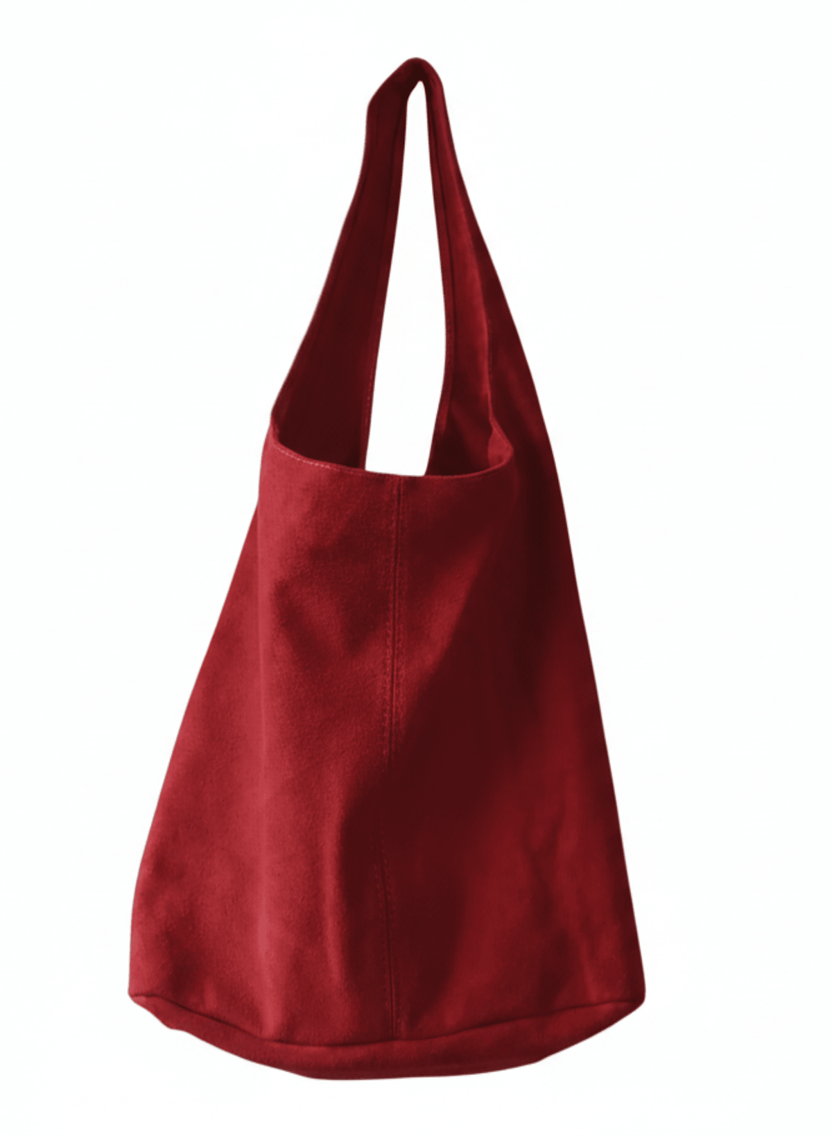 Katerina NYC - Suede Boho Bag - Red