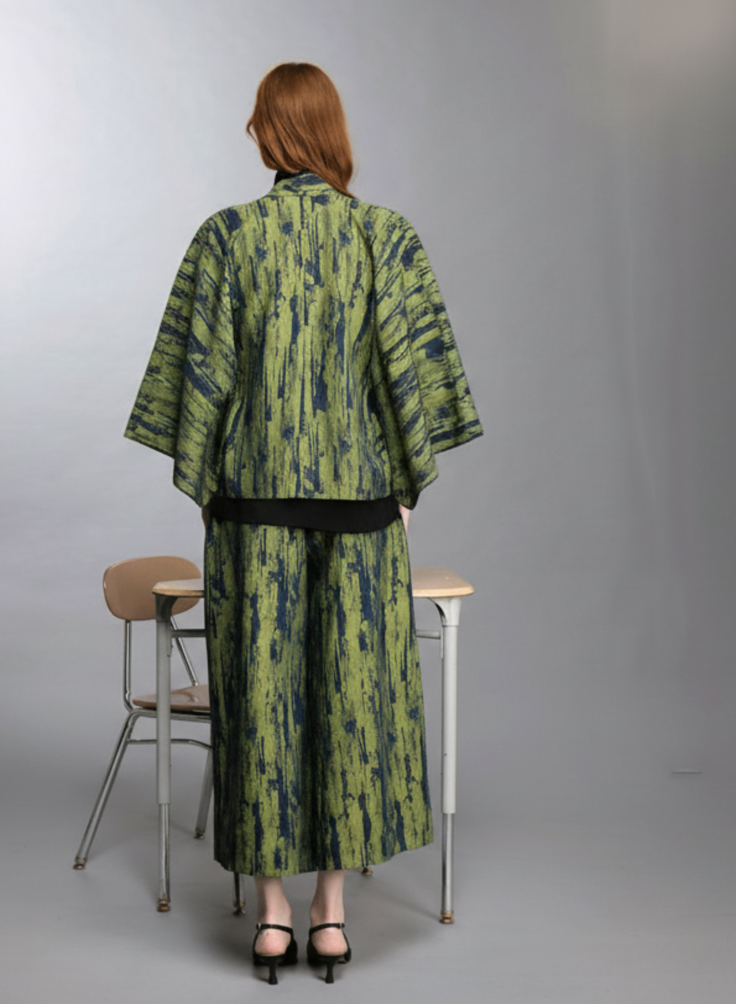 Kimono Jacket - Green (PRE - ORDER) - Meg