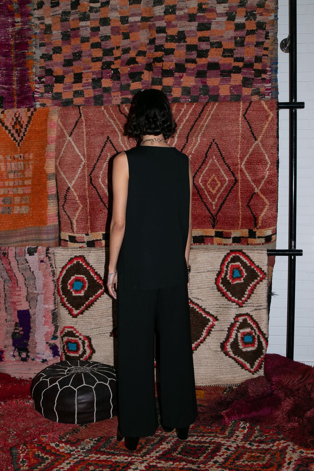 Long Vest - Black (Pre - Order) - Meg