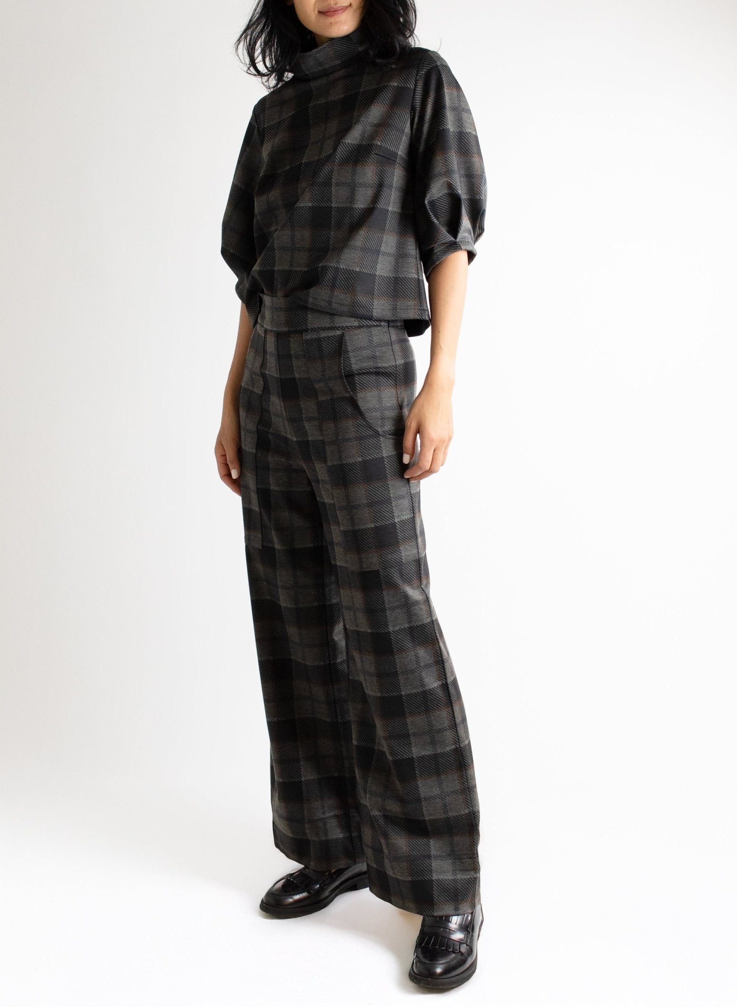 Lunes Pant - Plaid - Meg