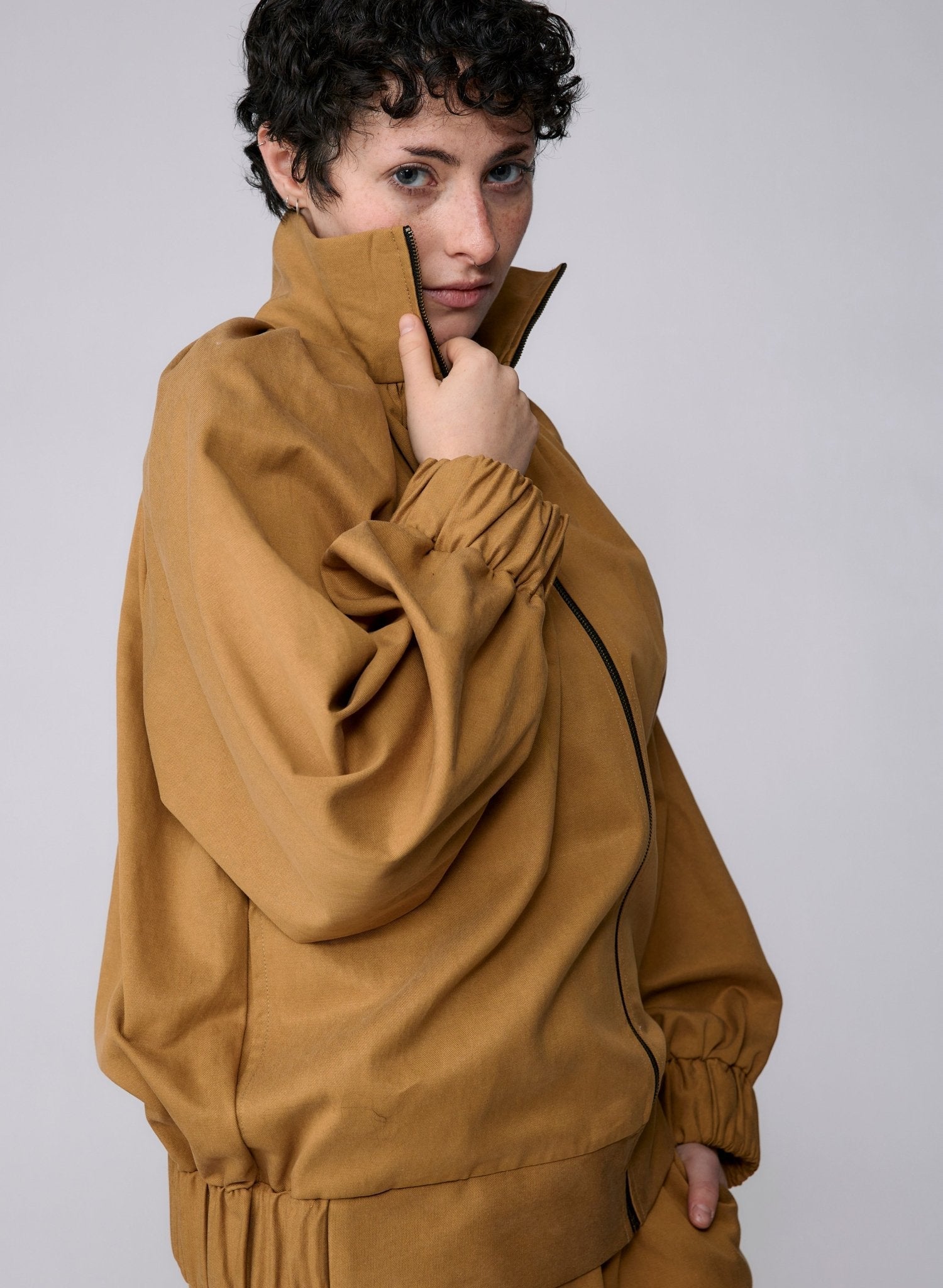 Marketplace Jacket - Camel Twill - Meg
