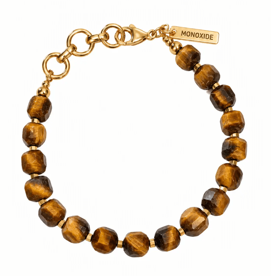 MONOXIDE - Forrester Tiger's Eye Bracelet - Meg