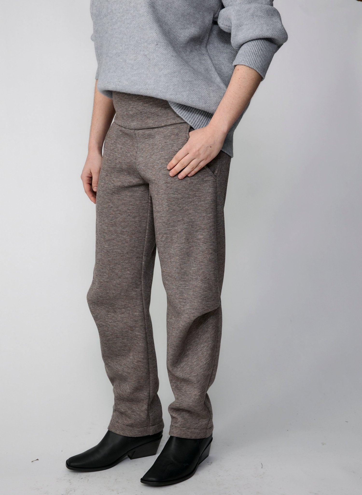Old City Dip Pant - Taupe - Meg