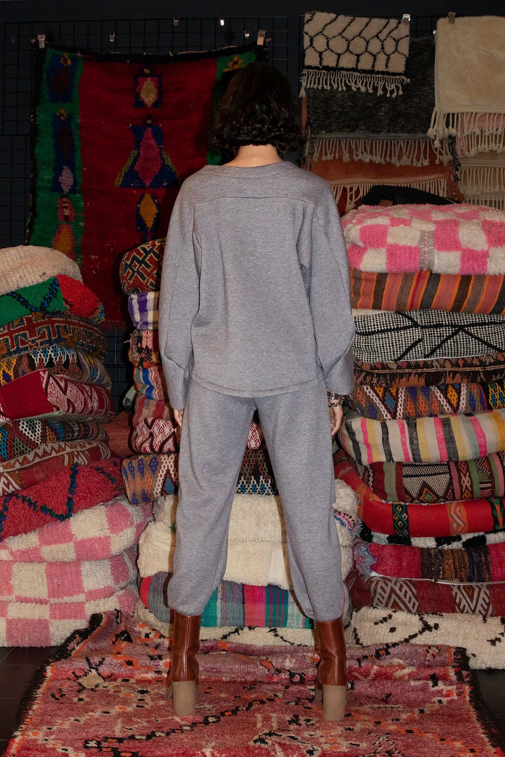 Old City Dip Pant - Taupe (Pre - Order) - Meg