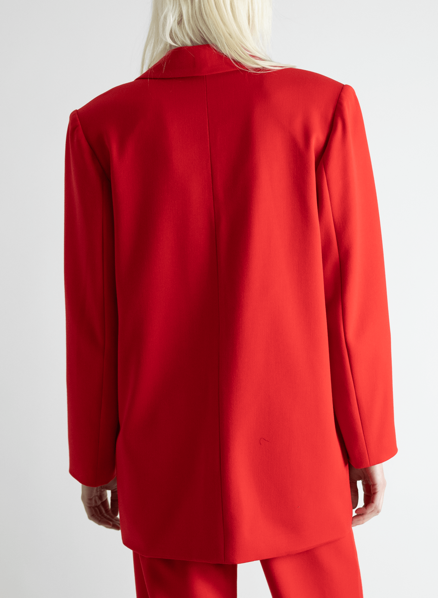 Oversized Blazer - Red - Meg