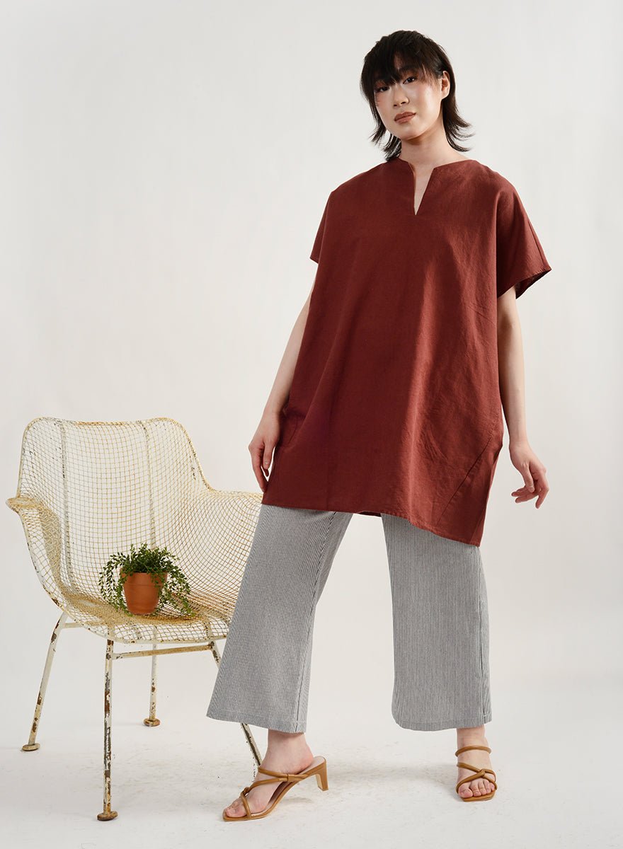 Painter's Smock - Maroon - O/S (RESALE ITEM) - Meg