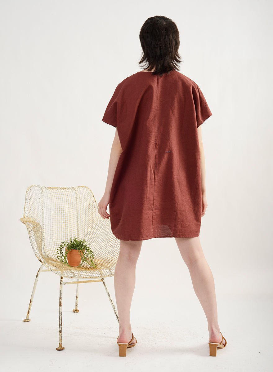 Painter's Smock - Maroon - O/S (RESALE ITEM) - Meg