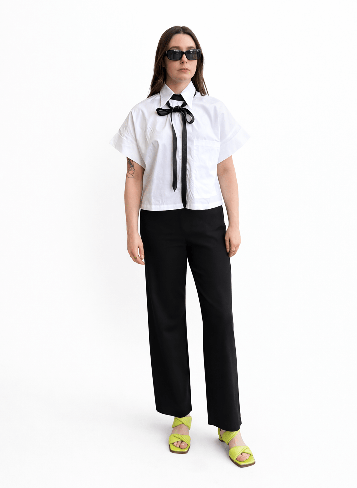 Petite Chemise - White - Meg