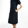 Pocket T-Shirt Dress - Black - Meg