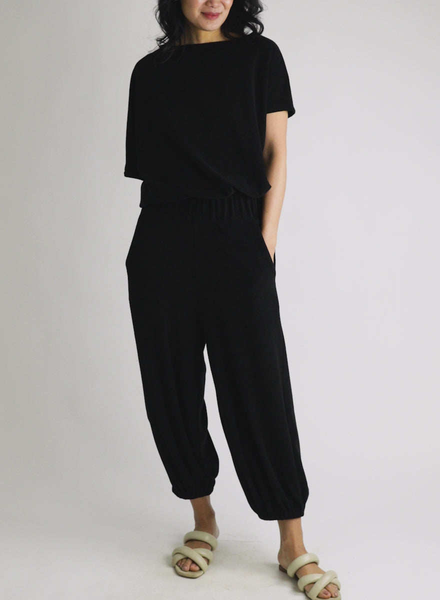 80s Jogger - Black - Meg - Made in NYC