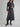 Domingo Drawstring Dress - Graphite - Meg - Made in Canada