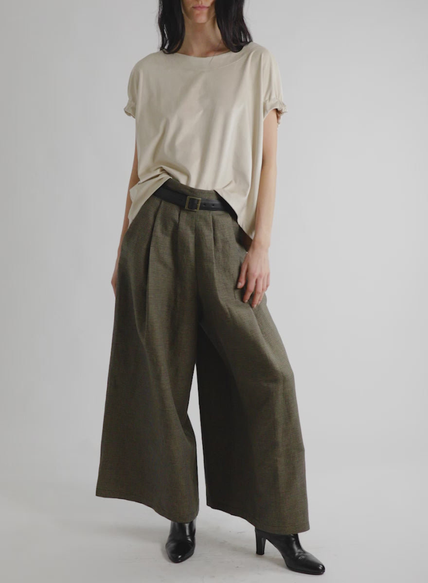 Vienna Pant - Houndstooth - Meg - Made in Canada