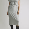 Glimpser Dress - Olive Stripe - Meg - Made in NYC