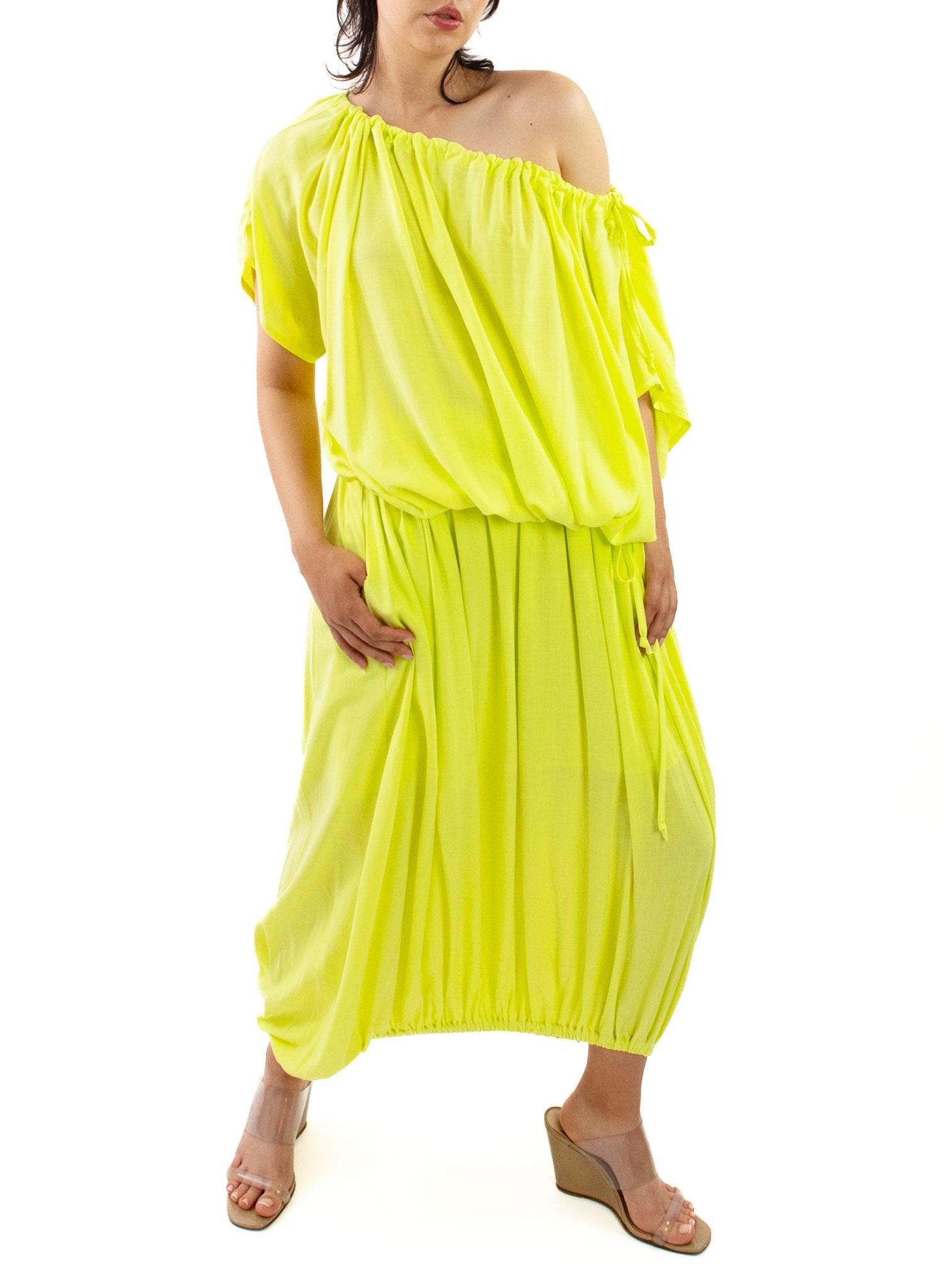 Renegado Drawstring Top - Citrus - Meg