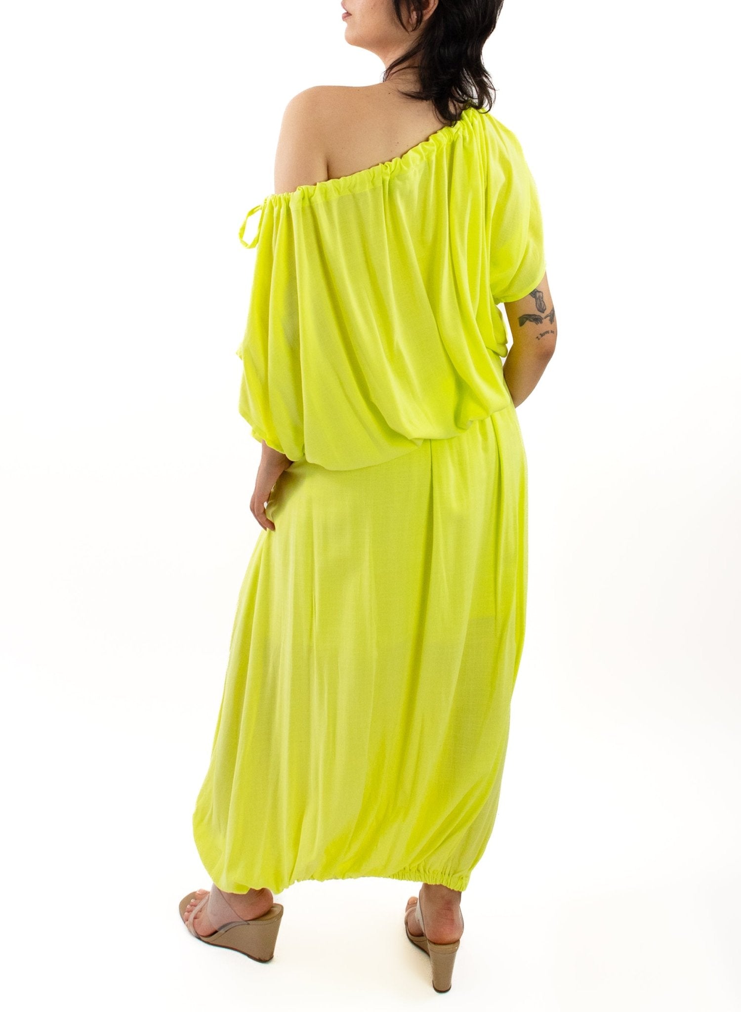 Renegado Drawstring Top - Citrus - Meg