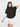 Rounded Hem Shirt - Black - Meg