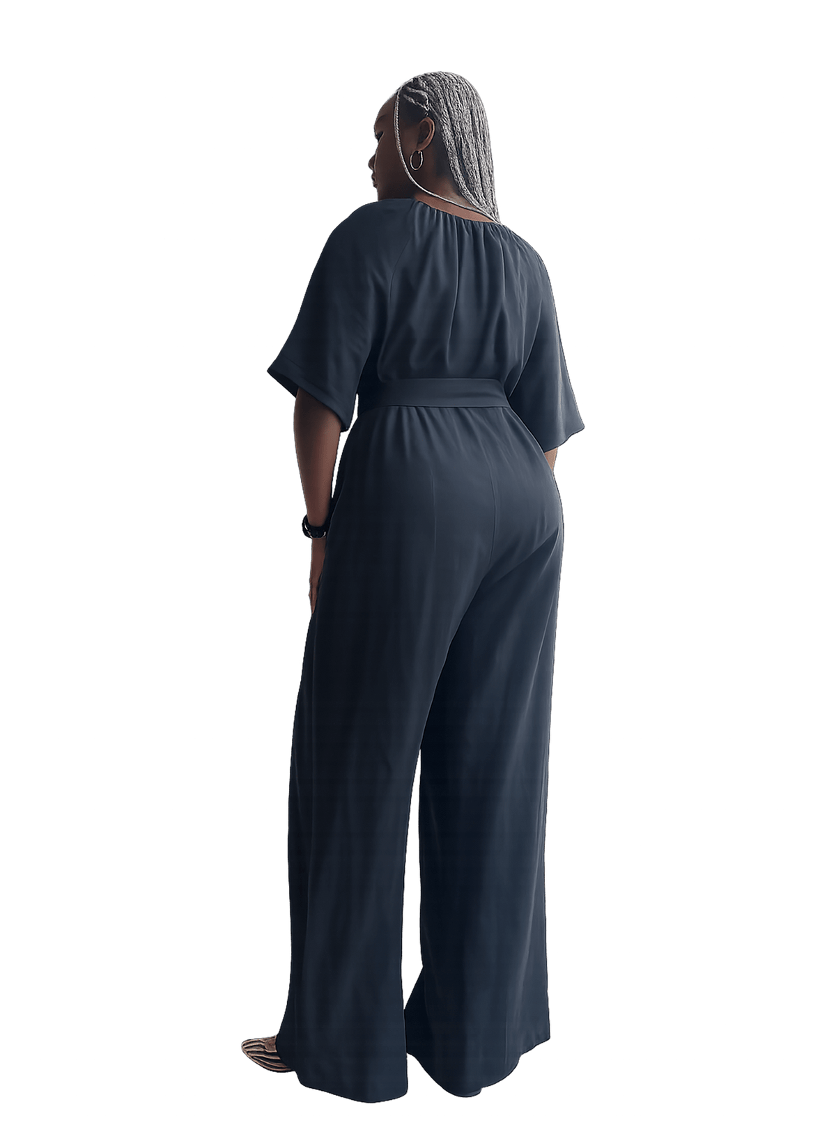 Sahara Gathered Jump - Black - Meg