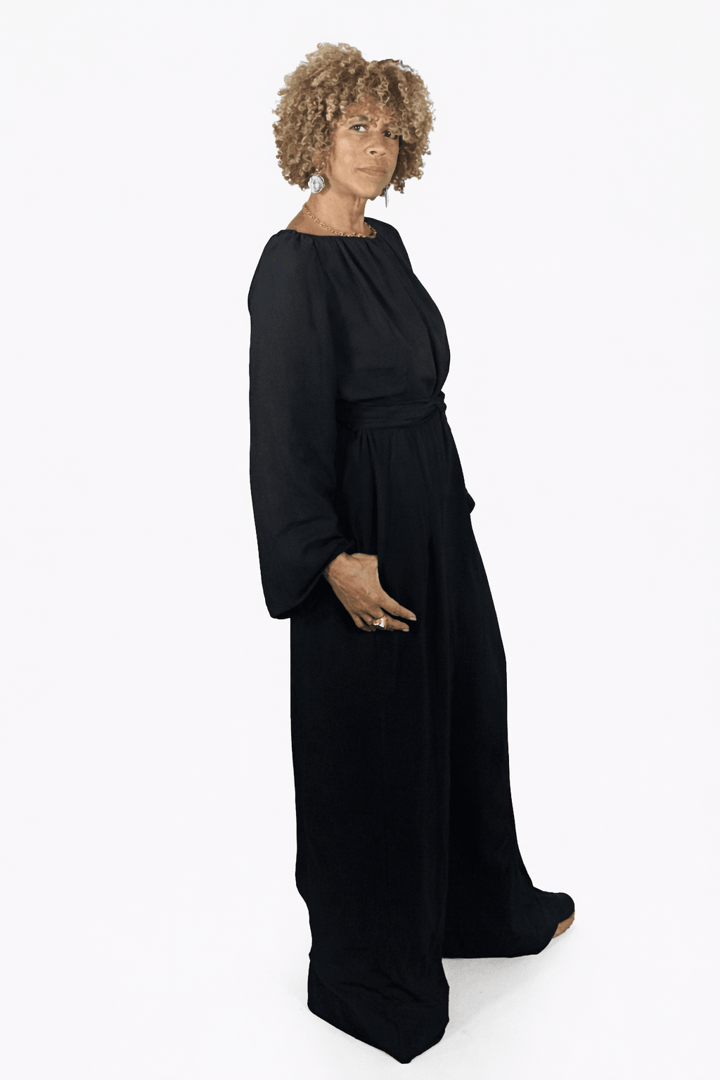 Sahara Gathered Jump - Black - Meg